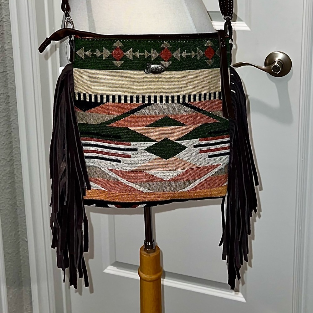Women's Southwest Jacquard Crossbody Bag